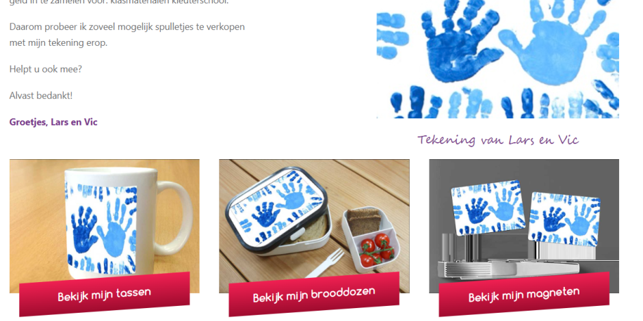 voorbeeldfoto webwinkeltje