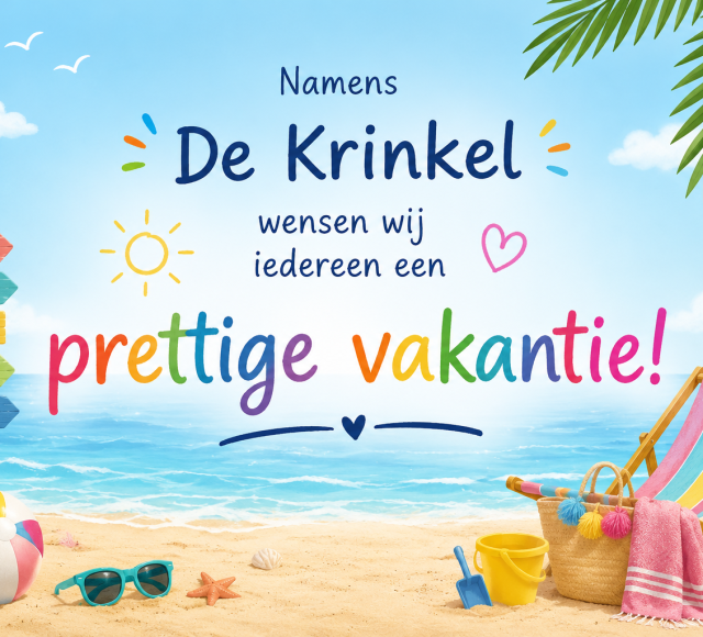 Fijne vakantie!